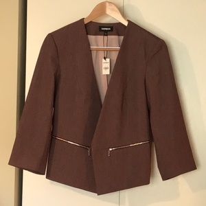 Express Cropped Blazer